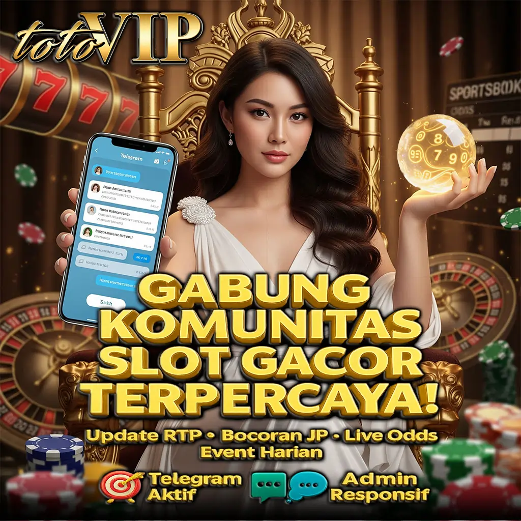 TotoVIP | Jadwal Slot Gacor, Info RTP Live & Grup Telegram